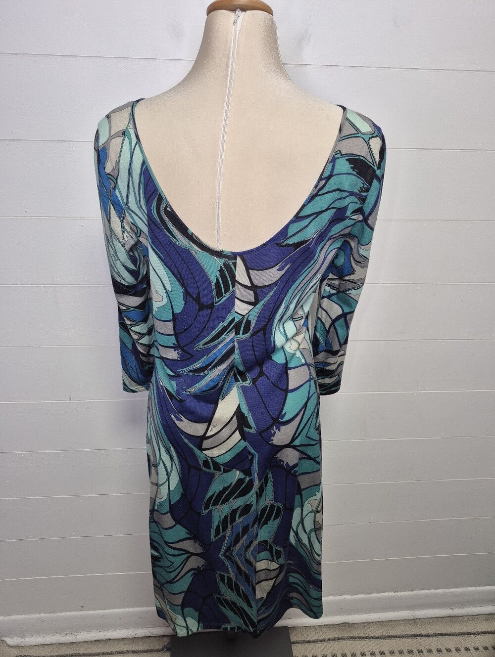 Emilio Pucci Wool Blend Dress Size 12 (42) - Picture 6 of 13